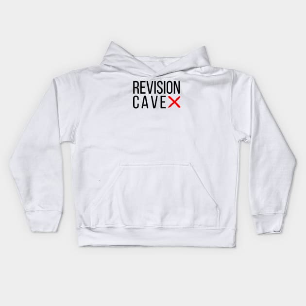 Revision Cave Kids Hoodie by WriteorDiePodcast